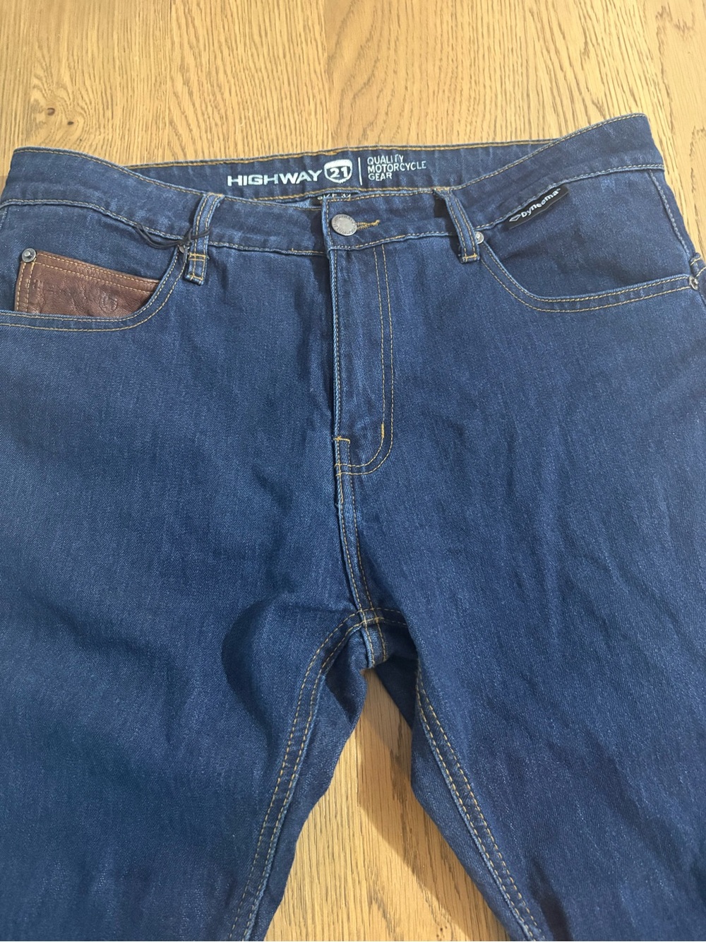 Highway Jeans Men's Dark Blue Relaxed Fit Denim